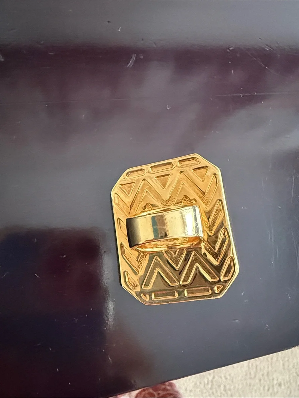 House of Harlow 1960 gold toned